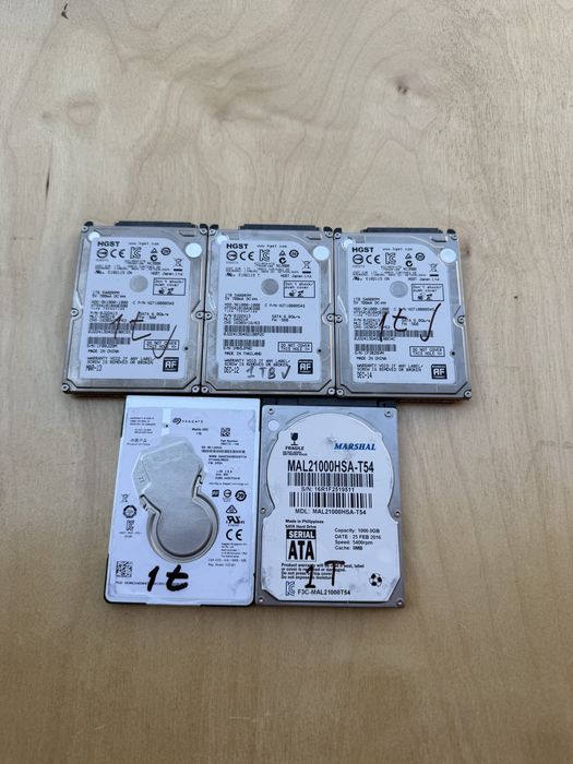 HD disk, 1T, 500gb, 320gb,  250gb