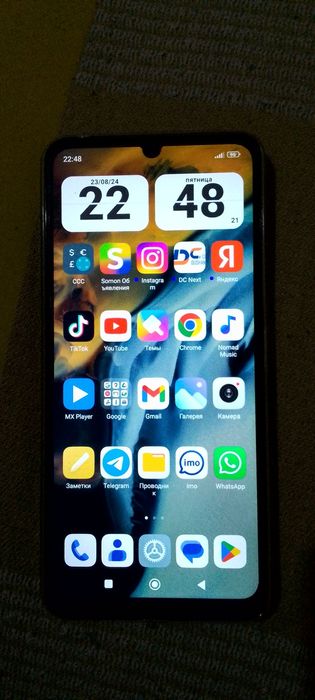 Redmi 13c продам новый телефон на гарантии