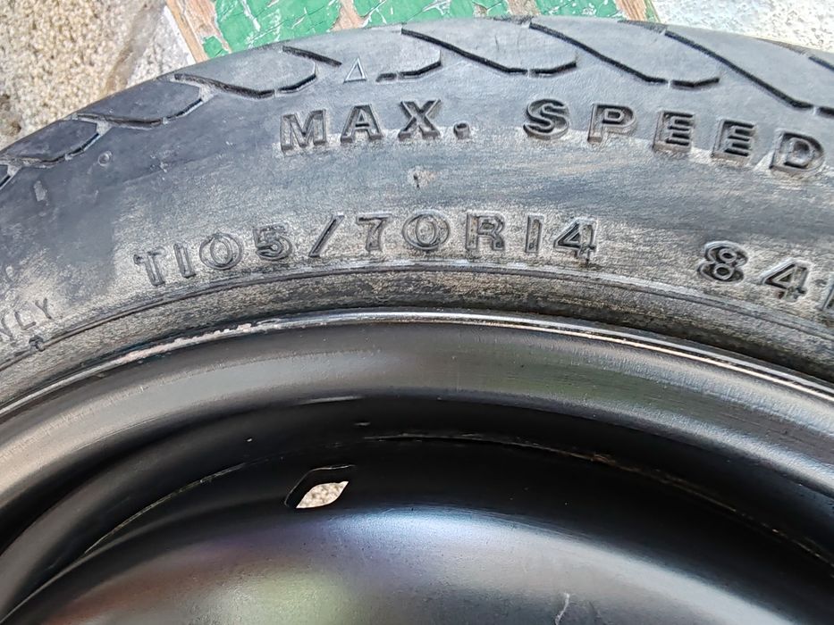 Резервна гума Патерица  VW 105/70/14 michelin