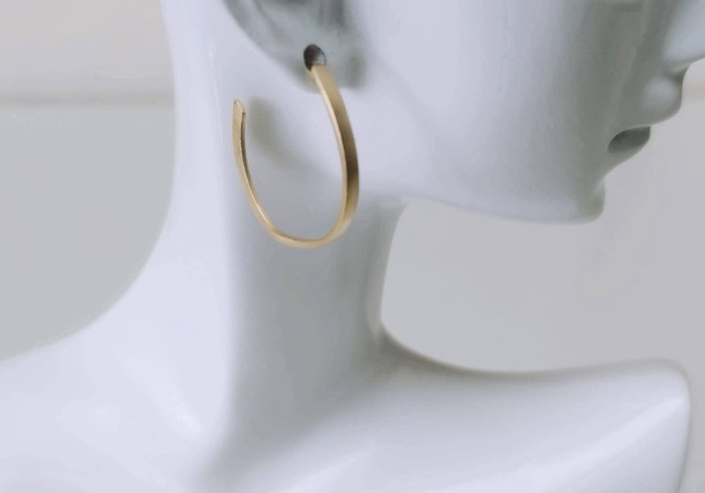 Vechi cercei din argint de 925 placati cu aur, PCO, copii