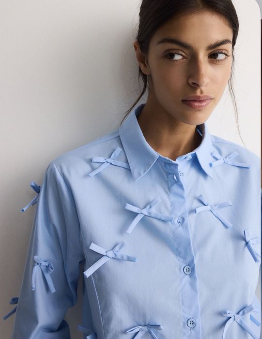 СИНЯ и ЧЕРВЕНА риза от Reserved - нова с етикет