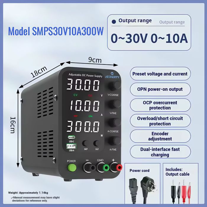 Sursa alimentare laborator reglabila 30V NOUA