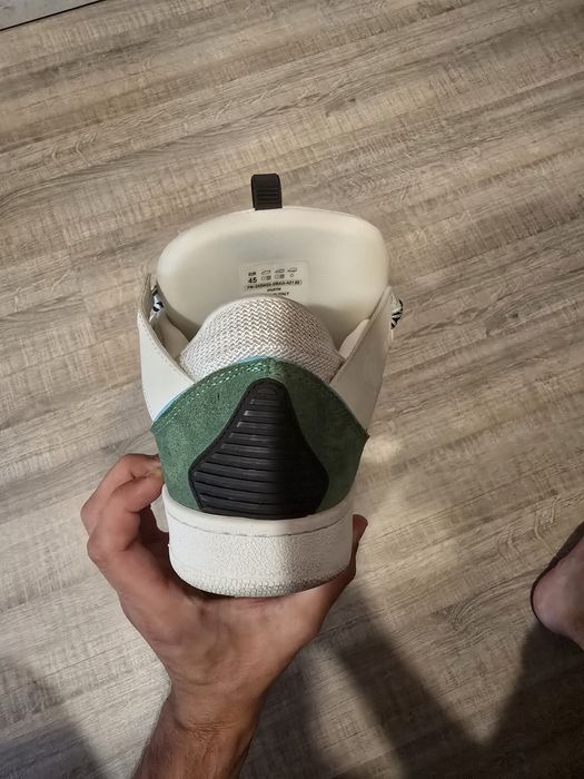 Lanvin Curb Sneaker White Blue