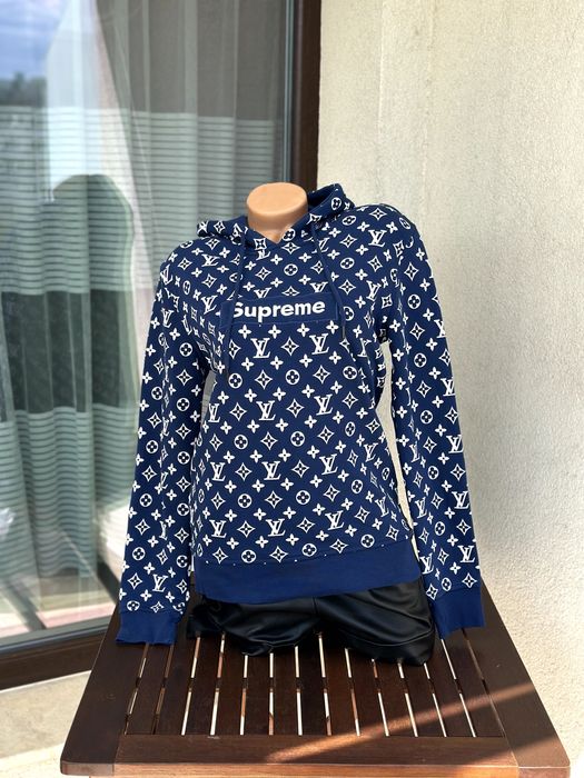 Дамско горнище Louis Vuitton x Supreme - размер М, много добро състояние