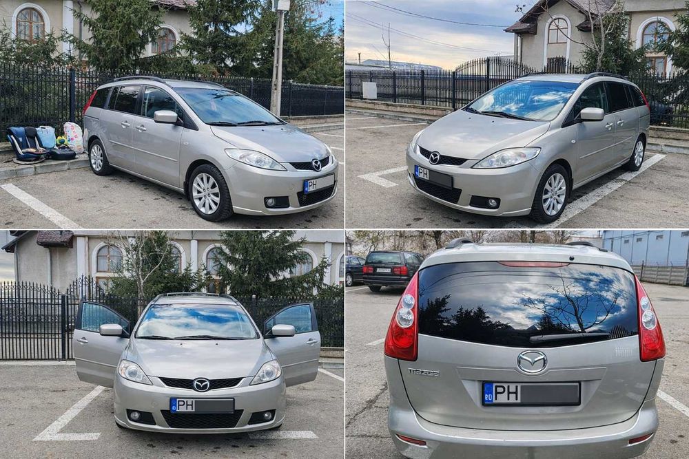 Mazda 5 • 7 locuri • Întreținută • Acte & istoric clar