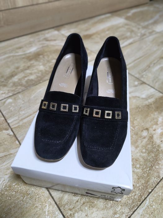 Pantofi piele întoarsă 5th Avenue 37