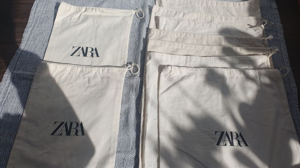 Zara set 9 saculeti pentru depozitare si protectie