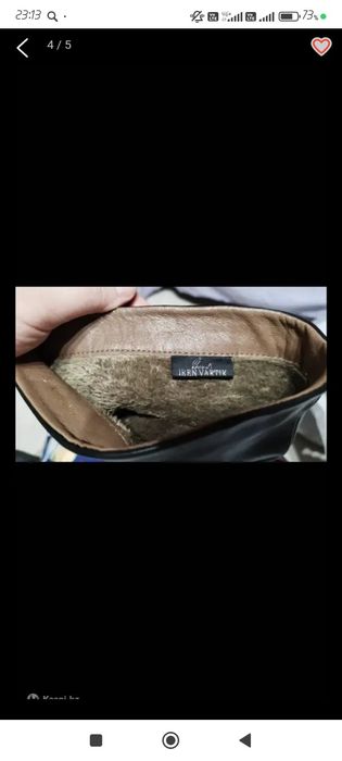 Продам демисезонные сапоги