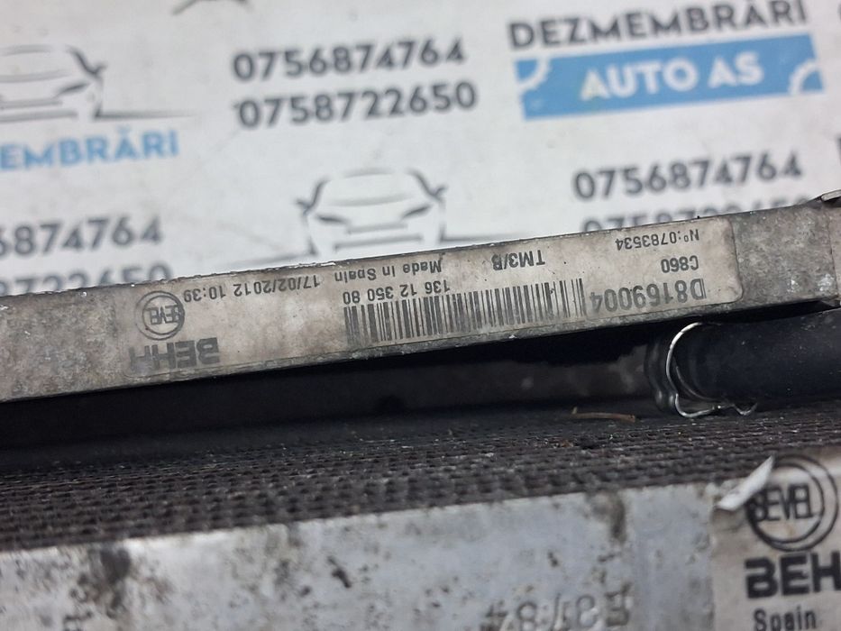 Ansamblu Radiatoare 2.2 hdi Peugeot Boxer Citroen Jumper euro 5
