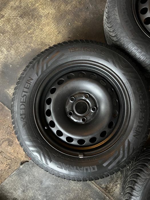 Vandute Jante VW 5x112 Anvelope iarna 195 65 15 golf 6