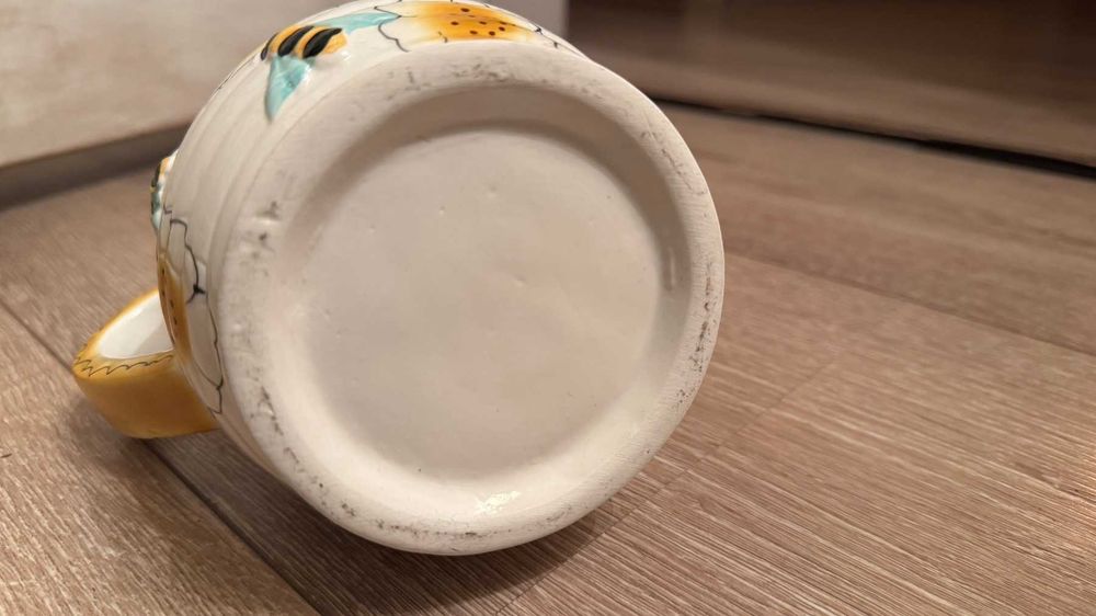 Винтидж Френска кана за мед– Ръчна, 760мл.