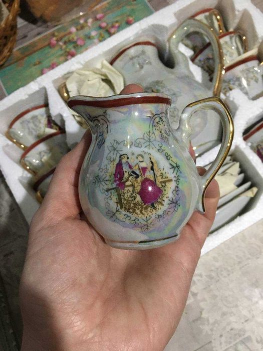 Новый Японский кофейный сервиз Yamasen (Мадонна), 80-е годы