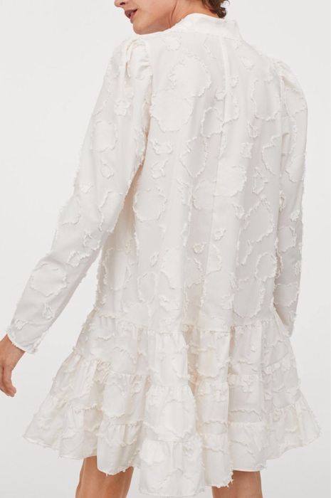 H&M жакардова ефектна  рокля