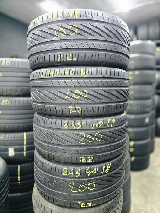 4x 245/40/18 VARA UNIROYAL 2022 Stare excelentă