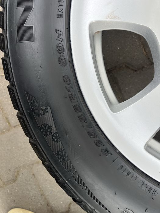 Jante aliaj 5x120mm,  anvelope 225/55 R16, BMW E60, E61, E90, F30, F31