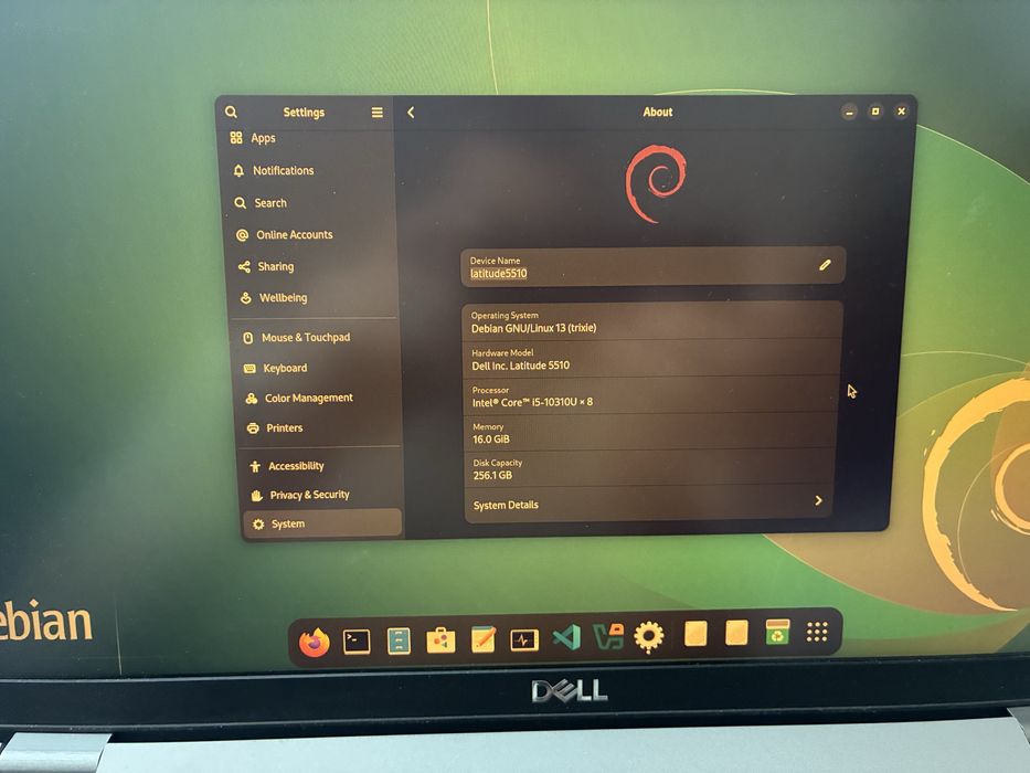 Vand laptop Dell Latitude 5510, 16 GB Ram, 256 GB ssd