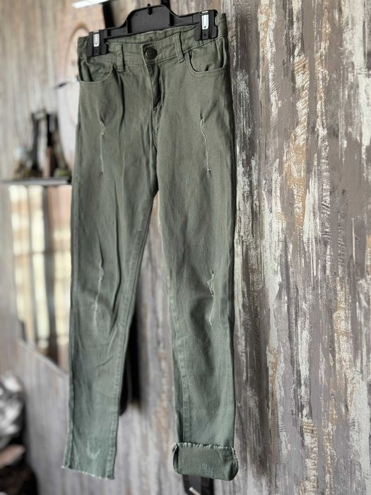 Blugi verzi skinny NOI_fete 8-10 ani (140cm) Destination