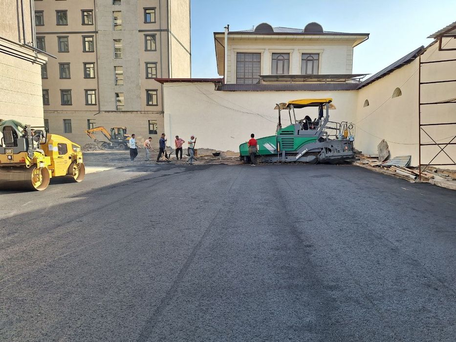 Asfalt xizmarlari arzon VA sifatli Asfalt yotiqizamiz