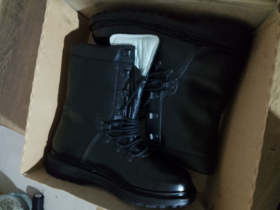 Bocanci piele 42 MApN armata