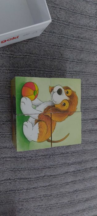 Set puzzle, lemn