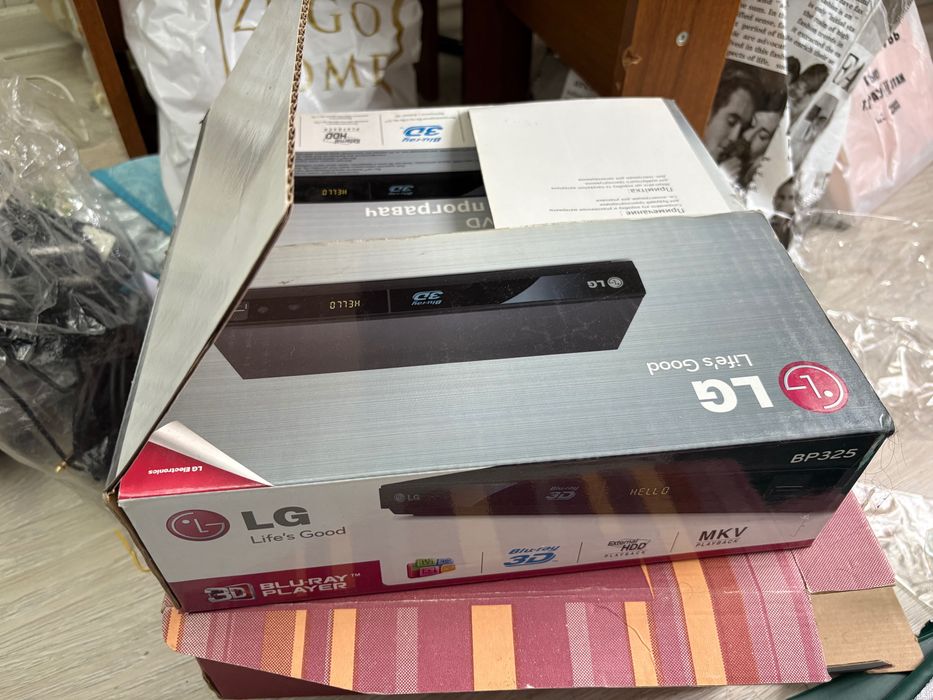 Продается проигрыватель LG Blur-ray BP325 player