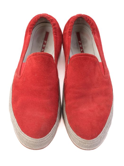 Кеды слипоны PRADA оригинал
