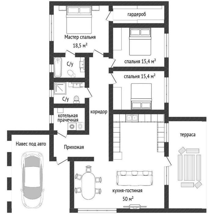 Продажа 4-х комнатного Дома