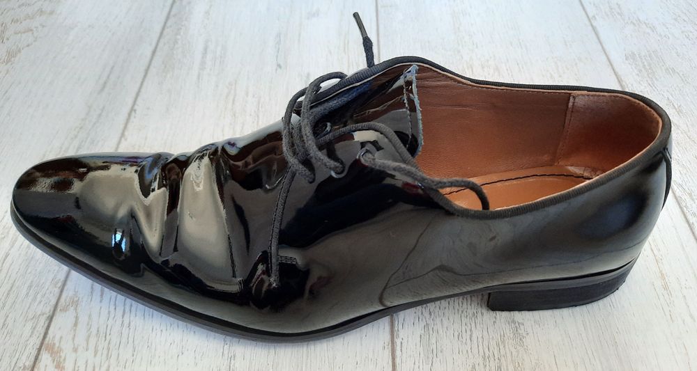 Pantofi lac/lacuiti mire/ginere/nas/nunta/botez/eveniment Il Passo mar