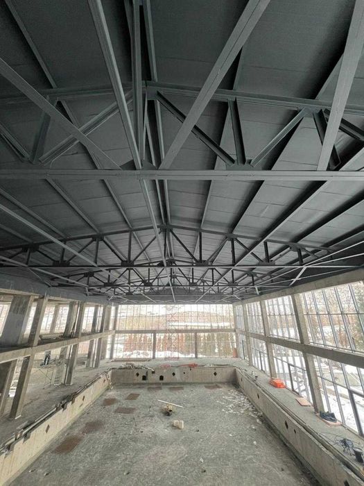 Эпоксидные полы + Покраска стен и потолка