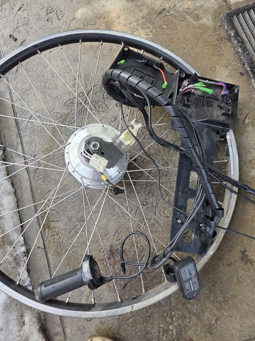 Roata electrica sparta + display aceleratie