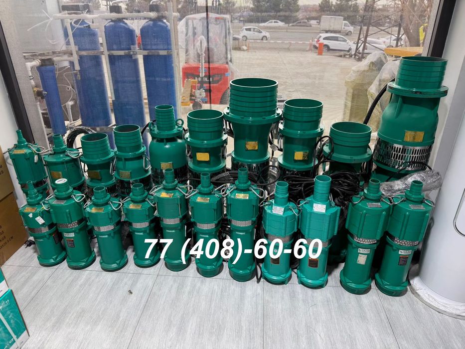 Погружной дренажный глубинный насос QY250-5/5,5кВт 200 ли 296 м³/соат