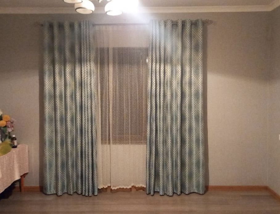 Штор и тюль 6 шт