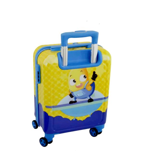 Комплект детски куфари Mercado Trade, Забавен банан, Жълт