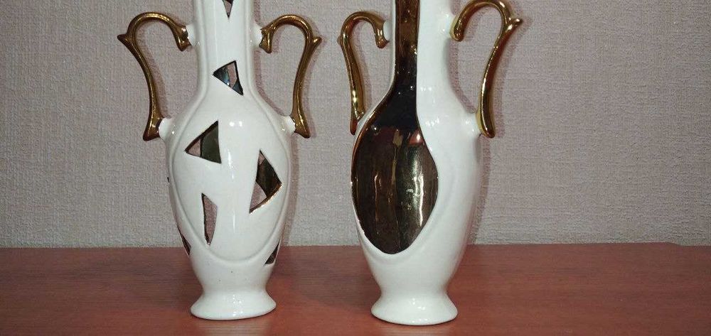 Керамические подсвечники | Подставки под свечи керамика - высота 21 см