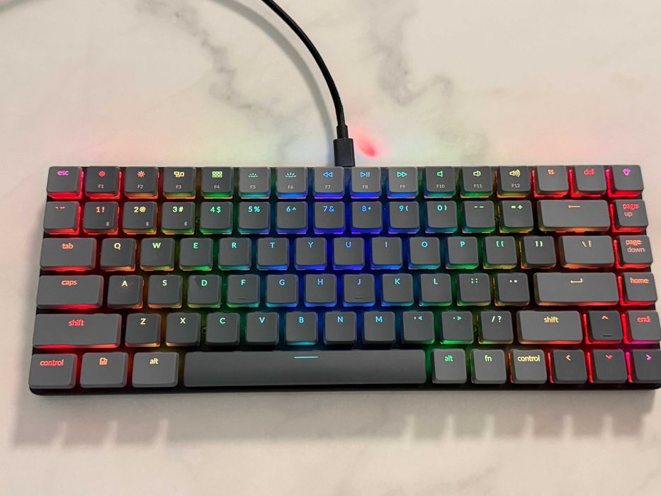 Keychron K3 (K3E1) гейминг механична клавиатура с нисък профил (Bluetooth/кабел)