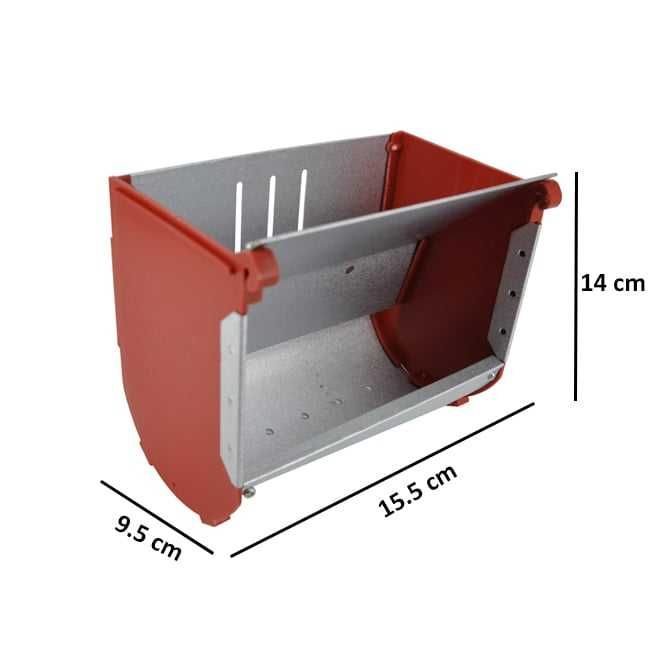 Хранилкa за зайци 12/15/20/25 см К-КТ 10 броя