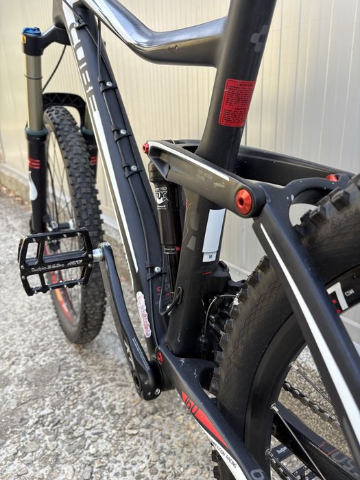 Колело Cube stereo race 160 HPC 27,5” fox/карбон/мекица