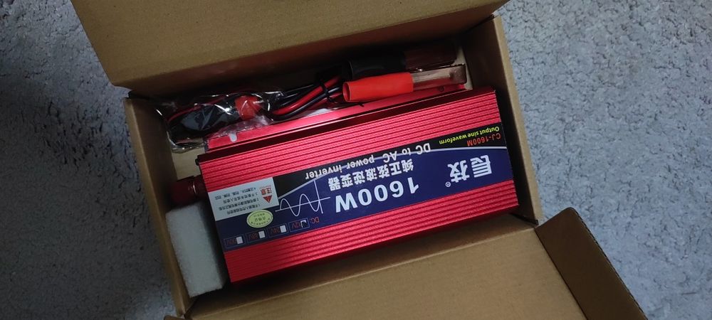 Инвертор синус 12/220. Invertor sinus toza sinus 12/220