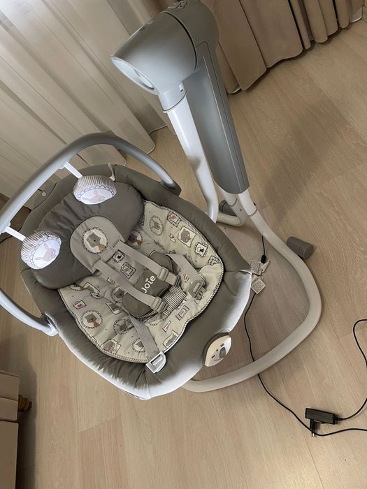 Joie - Leagan si balansoar rotativ Serina 2 in 1, Portrait