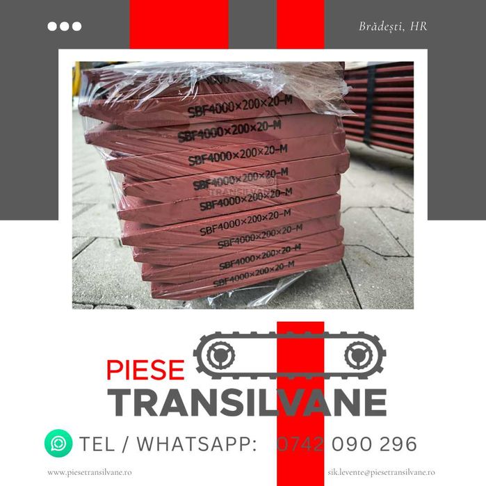 Stoc nou - lama de uzura pentru cupe de excavator, buldoexcavator