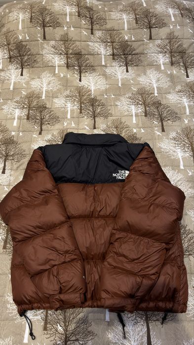 Яке The North Face 700 Nuptse Кафяво/Черно