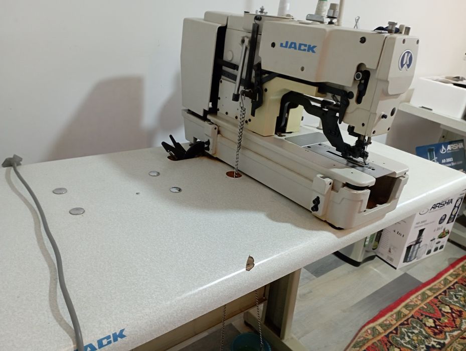 Петельная машина Jack JK-T781 Петля тугма