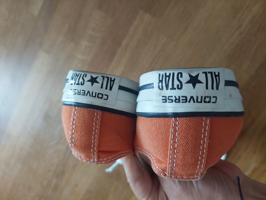 Кецоне Converse, оранжеви, новер 37,5, 24см стелка