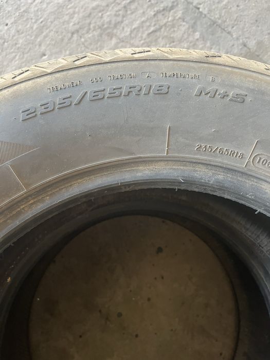Летние шины 235/65/18