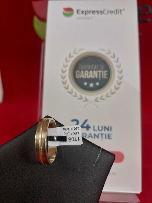 (B.31180.1 / Doi Baieti) Verigheta aur 14K - 4.88g / 1708 lei