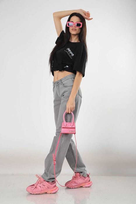 Сиви дънки Grace