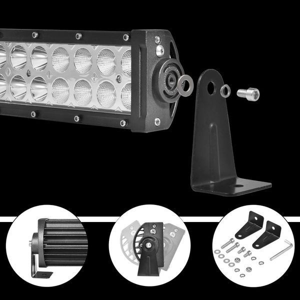 Лед Бар ,5см Мощен OFF ROAD LED BAR 120w 40 Led 12v/24v Атв, Джип, 4х4