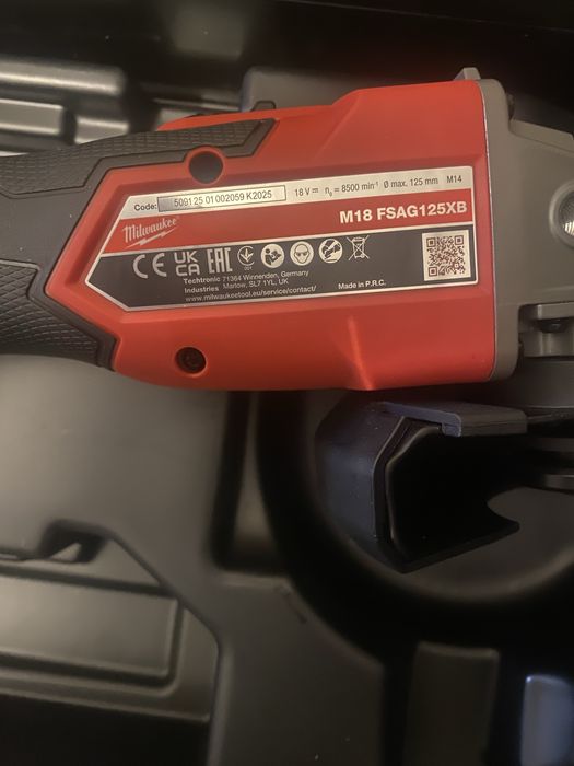 Milwaukee , flex m18 model rapidstop ,m18 FSAG125XB