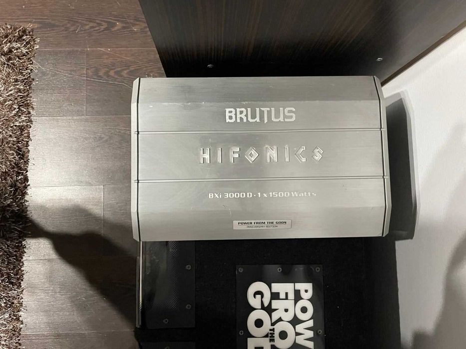 Subwoofer Hifonics ZX 1264 +  Amplificator Hifonics Brutus BX3000D.1