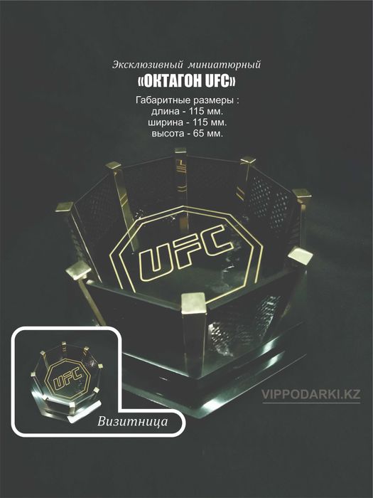 Продам статуэтку "Октагон UFC".